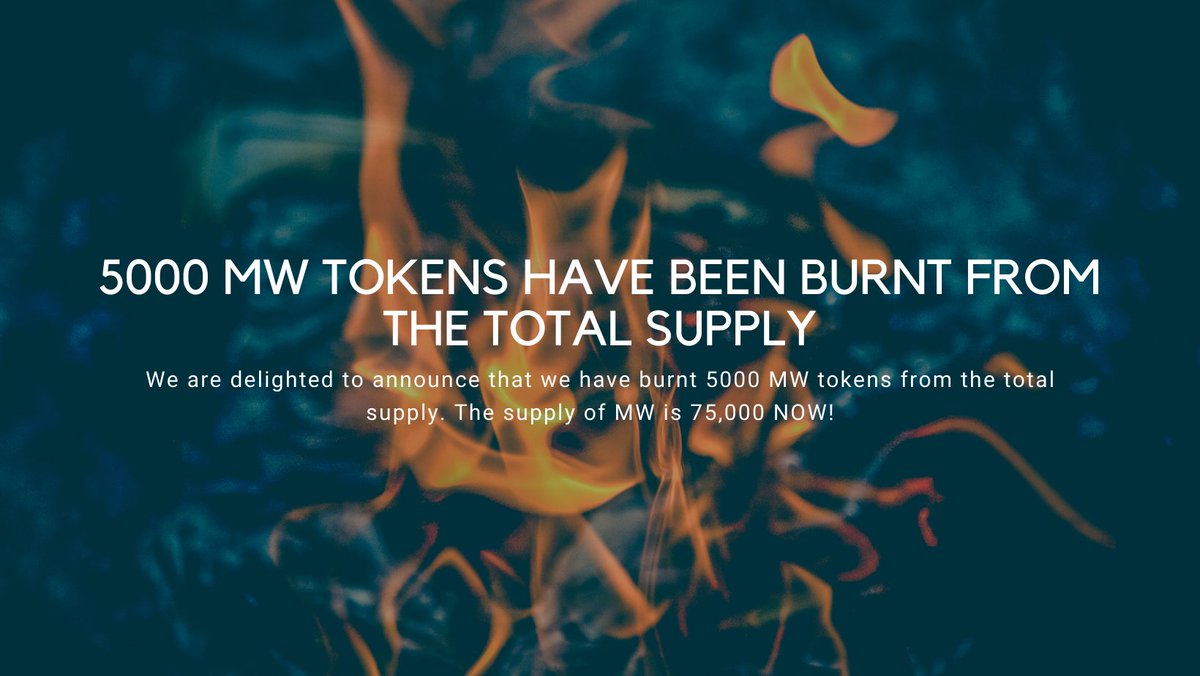 MetaficialWorld's tweet image. Verify: bscscan.com/token/0x1e3eb1… Only 75,000 Tokens Remain In The Total Supply! @unitycol