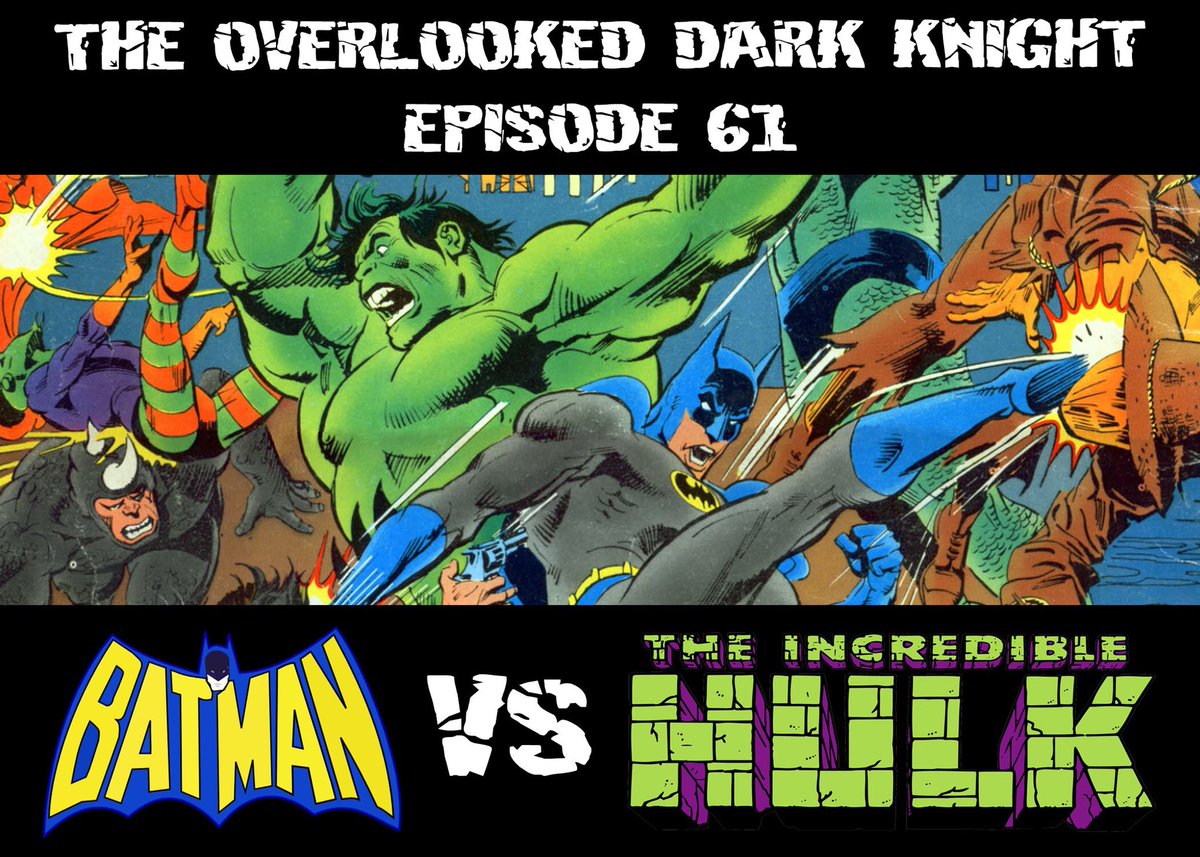 BaileysPodcasts's tweet photo. The Incredible @leyland_andrew & I are back with another episode of The Overlooked Dark Knight! This time out we discuss DC Special Series #27 a.k.a. Batman vs The Incredible Hulk!
https://t.co/HdKOhnidus
#Batman #Hulk #FOBPodcasts #FOBNetwork https://t.co/OwWLKlGlph