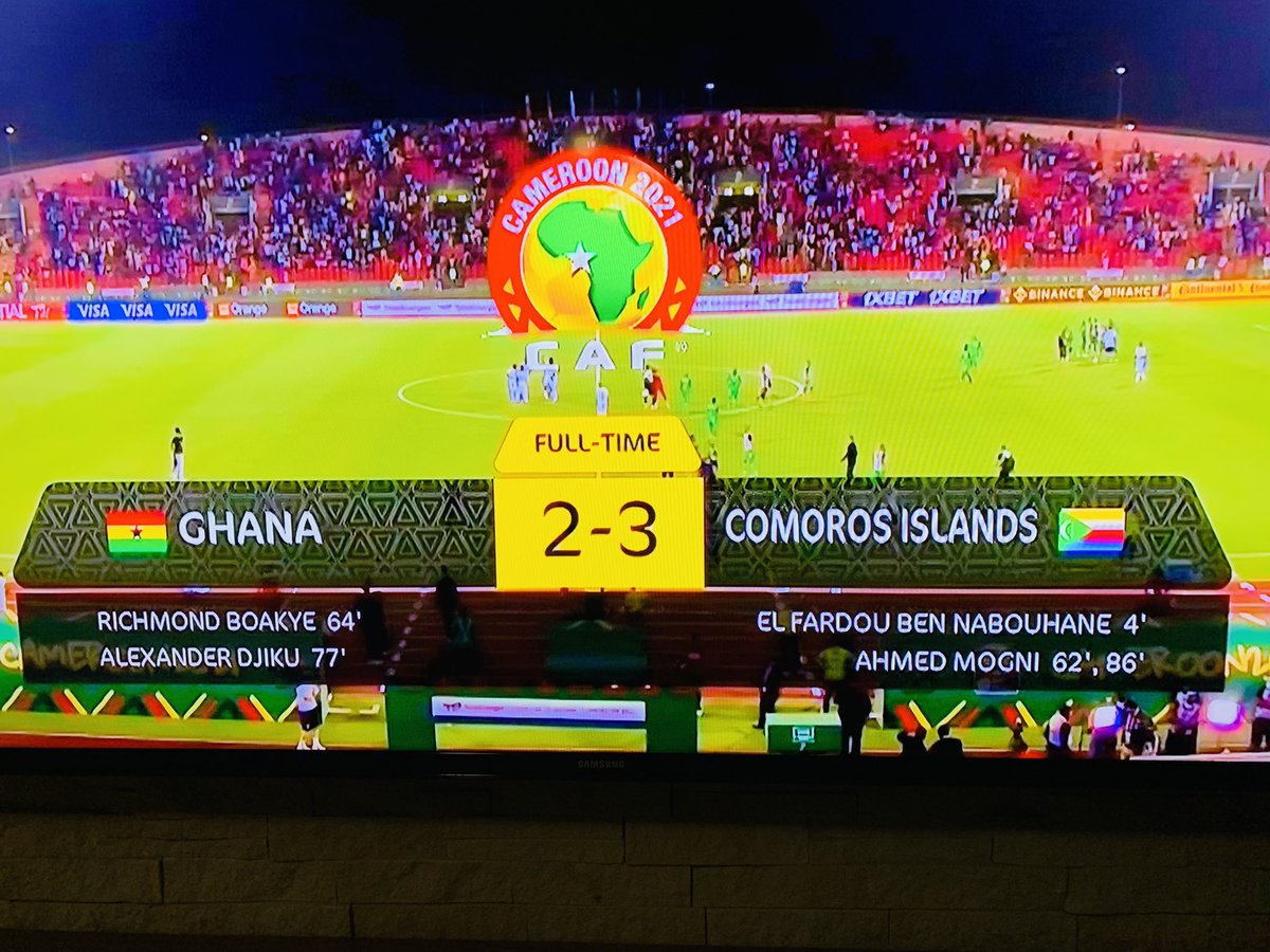 ImMESHB's tweet photo. Dear Ghana, we just wanted to tell you ‘ziyakhala ke manje’!!!                       Yours sincerely,
Bafana Bafana #AFCON2021 https://t.co/Q7eVi6dheS