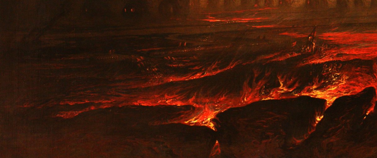 Art_Vanitas's tweet photo. "Pandemonium" by John Martin (1841). https://t.co/BA0NKYJtZP