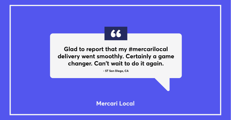 mercari_app's tweet photo. Have you tried Mercari Local yet? Let us know in the comments! #MercariLocal #LocalSellers #MercariSellers #Testimonials #HappySellers #MercariReviews