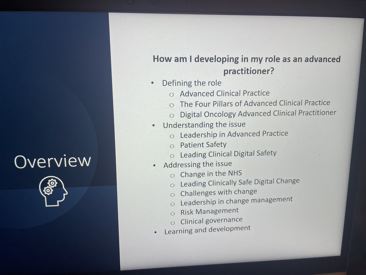 HanbridgeSA's tweet photo. I have had the privilege today of reading @LouiseCave5 first Advanced Clinical Practice-Digital Assignment ππ»#DigitalTraineeACPOncology #DigitalTransformation #DigitalClinicalSafety #ModernisingCarePathways #FourPillarsofAdvancedPractice #Leadership @vercelli83 @FabioGomes_Go https://t.co/V222403lEs