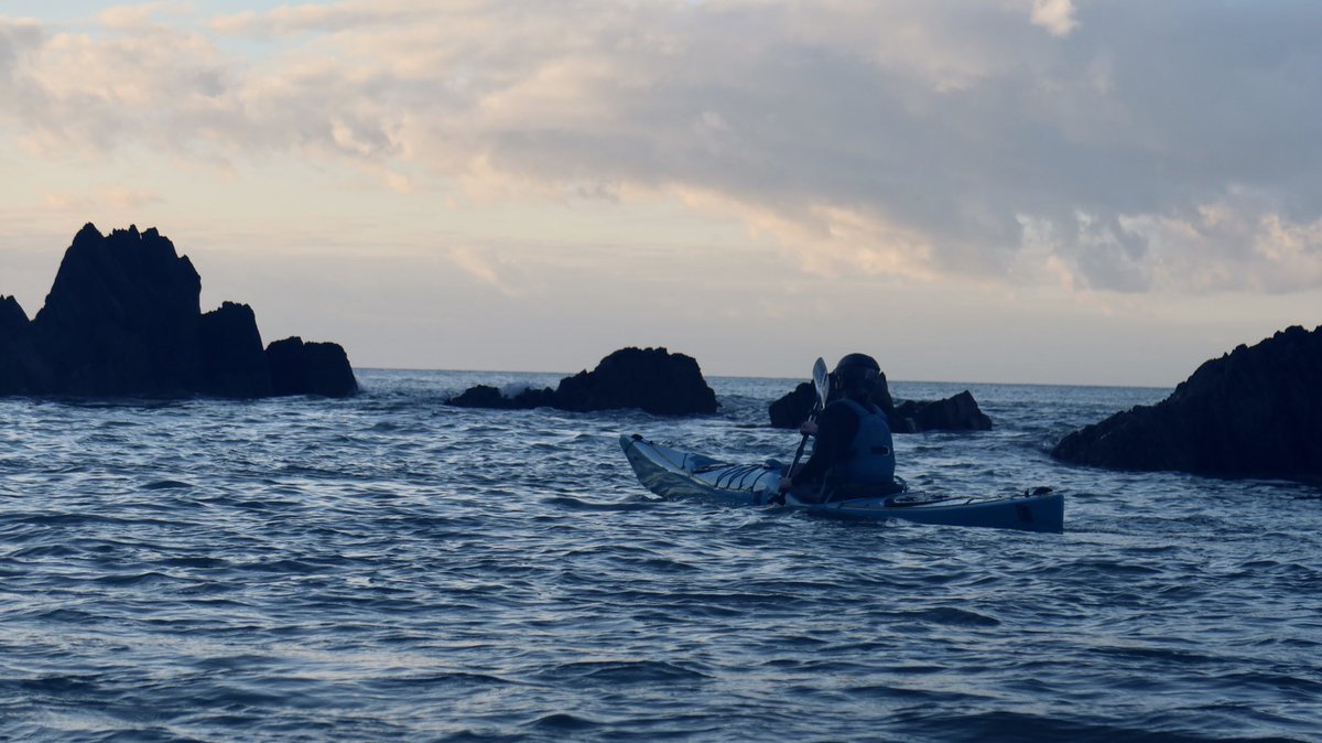 There is something very majestic about sea kayaking in the winter. <a href="/VisitPembs/">Visit Pembrokeshire 🏴󠁧󠁢󠁷󠁬󠁳󠁿</a> <a href="/phseakayaks/">P&H Sea Kayaks</a> <a href="/visitwales/">Visit Wales 🏴󠁧󠁢󠁷󠁬󠁳󠁿</a> <a href="/realadventureco/">Real Adventure Co</a>
