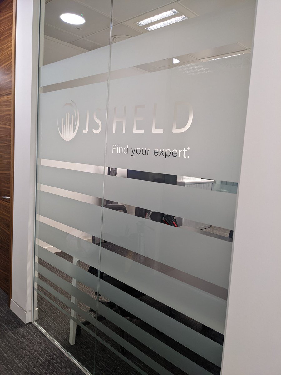 Office branding fitted today for <a href="/OregaOffices/">Orega Offices</a>