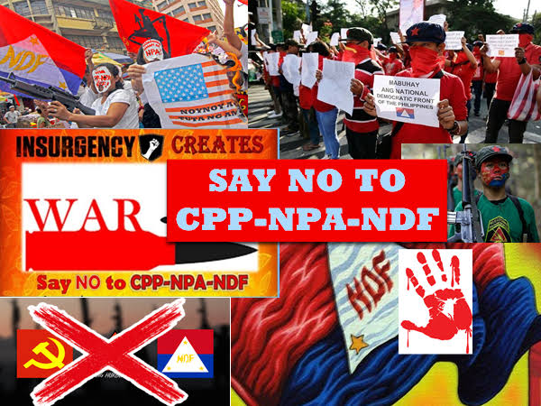 pnpgamay's tweet photo. Say No To CPP-NPA-NDF! https://t.co/UCd2JRu0xu