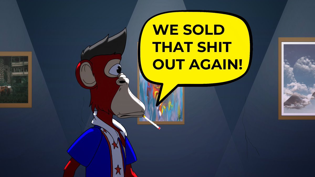 TheRedApeFamily's tweet photo. WE DID IT AGAIN 🎉🥳👏

We are glad to announce that Episode 2 of @TheRedApeFamily is…

🔥SOLD OUT🔥

… 3 weeks before the release of the Episode on AppleTV 🚀

👉 https://t.co/11LjOEsbm9

#BAYC #MAYC @DApeWives @SVSNFT @billionclubnft @fatapeclub @Crazy_Skullz #NFT #Hollywood https://t.co/68AvymhsyH