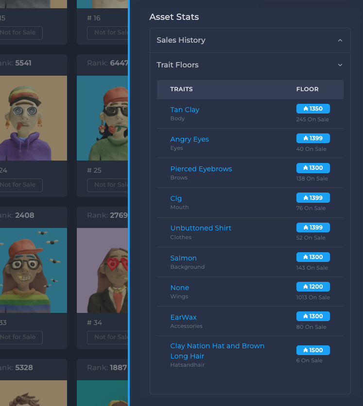 CnftTools's tweet photo. New Features! 🚨🚨

We've added Sales History AND Trait Floors to help you with pricing and sniping your favourite jpegs! 💰🔫

https://t.co/kbT7vAXtrB 

#cnft #cnfttools #snipe #happyhunting https://t.co/9ekT5VECpq