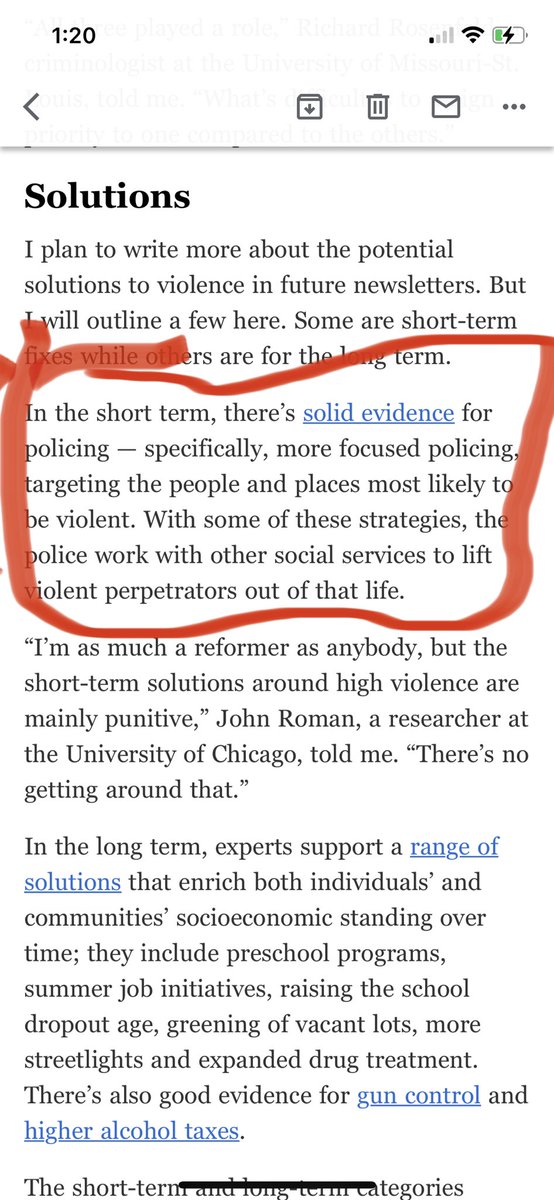 RachelAnspach's tweet photo. What is this bs, racist analysis from ⁦@nytimes⁩ ? “People and places most likely to be violent”?? Smh https://t.co/aNvCDOf0ec