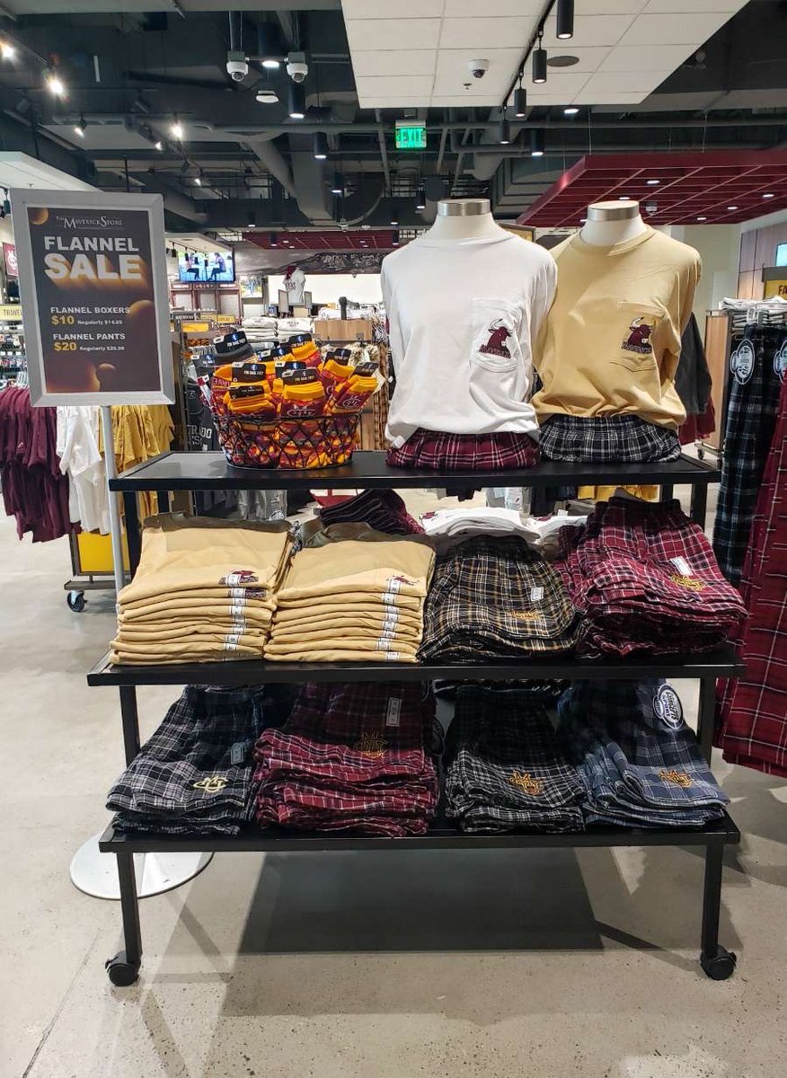 Hey Mavs, stock up for flannel Fridays and always remember, fashions fade but flannel is forever!