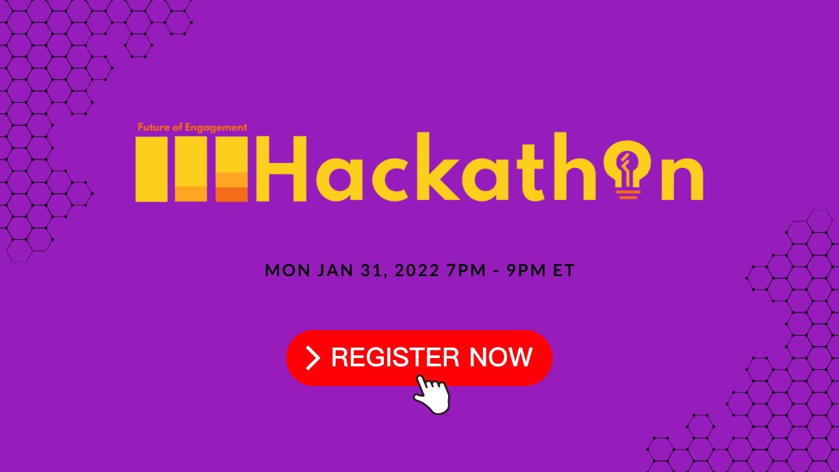 foeCanada's tweet photo. #FutureOfEngagement Hack Night is coming up on Jan 31 7-9pm ET!
��� Meet new people
✅ Hang out with friends
✅ Learn something new
✅ Challenge yourself
Register at https://t.co/dlEzVABwF5.
Know a friend or colleague who would enjoy sharing ideas? Invite them to this event. https://t.co/0puh6FLSYi