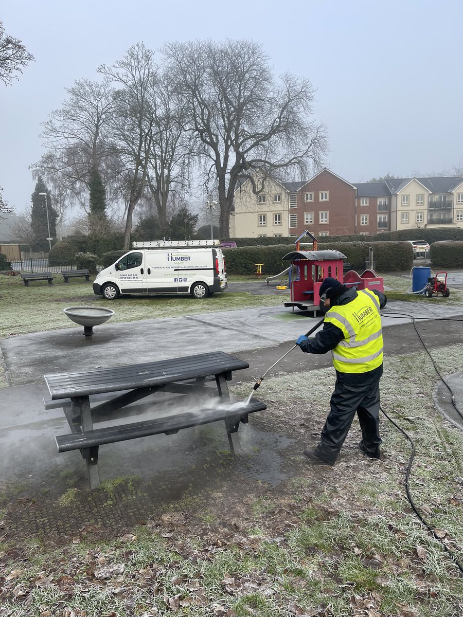 humberclean's tweet photo. Playground cleaning in Elloughton today https://t.co/TqyfXofFPG