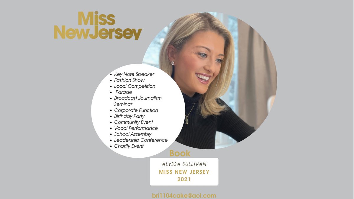 Miss New Jersey tweet media
