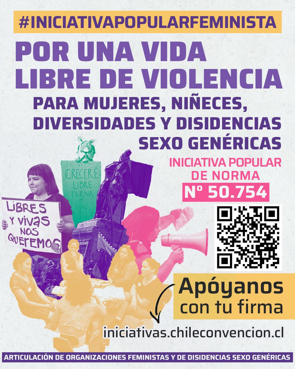 MujeresRed's tweet photo. ¿Te has fijado? La plataforma para apoyar iniciativas populares no es fácil de usar para todas las personas😰

Por eso, te pedimos q ayudes a quienes no están tan familiarizadas con la tecnología a firmar por la #IniciativaPopularFeminista. Es la N° 50.754
https://t.co/Xxsi3bDKBk https://t.co/XrCVbUlmW1