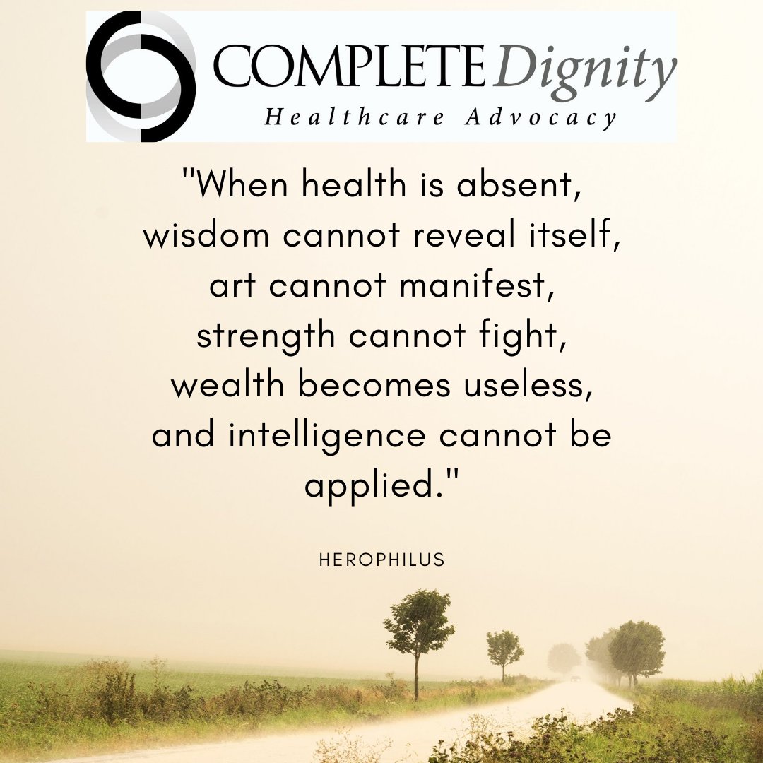 Complete Dignity Patient Advocacy tweet media