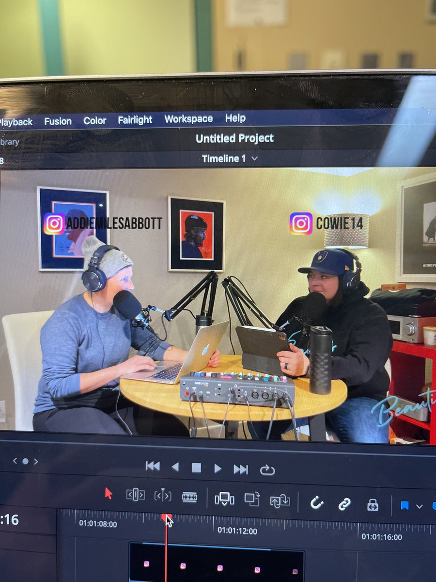 We are loving the new studio!