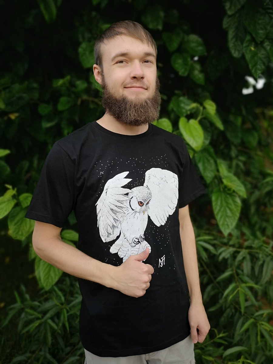 NicMyburgh's tweet photo. Southern White-faced Owl Art, available in shirt form

Follow me on Instagram if you like this kinda thing... or don't ¯\_(ツ)_/¯ 
https://t.co/I9NhbaOdmt

https://t.co/6cw0SytOQU

#art #artwork #GraphicDesign #design #shirt #tshirt #owl #southernwhitefacedowl #birds #clothing https://t.co/i3Ot8qym7Q