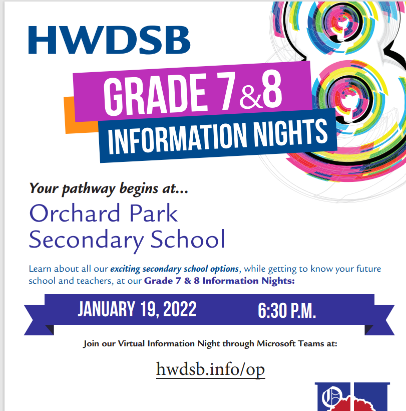 andrea_lewie's tweet image. Reminder to future Patriots: join us tomorrow evening at 6:30 to learn about Grade 9 at Orchard Park! Join us through this link: hwdsb.info/op 
@OP_HWDSB @CollegiateHWDSB @WinonaElem @EastdaleES1 @MeadowSouth