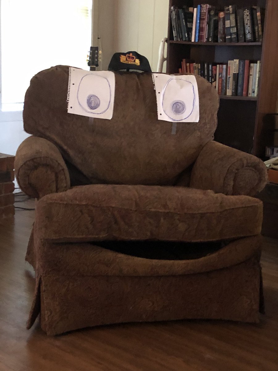 So… I might be going a little stir crazy. On the other hand, it’s nice to have a little face-to-face conversation.