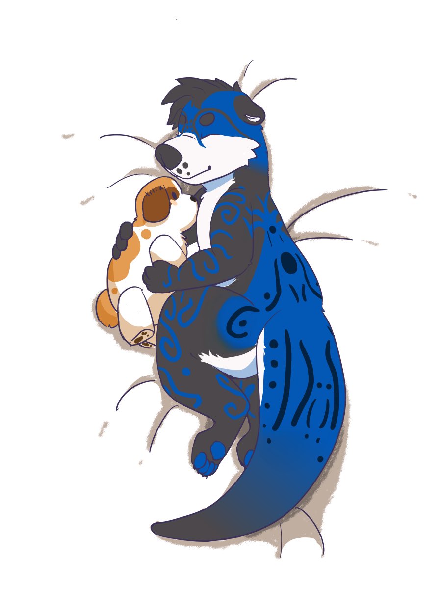 Look at this adorable art i got of my otter! Art by @TrueBru_ (NSFW)