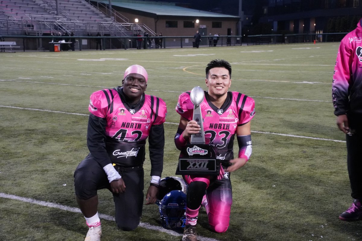 DoganJadin's tweet photo. @CleatsV Thank you for giving me the chance to play this amazing and my last high school football game! It was honored to play for a great cause and to spread awareness. Truly appreciated! https://t.co/2EZZIti2WN