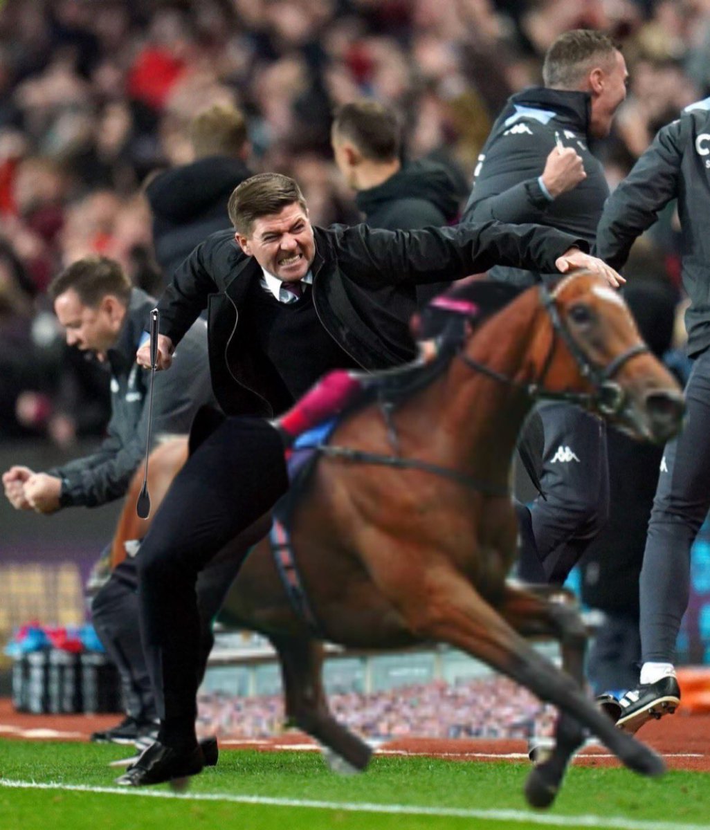 Stevie G’s at the reins 🔥
