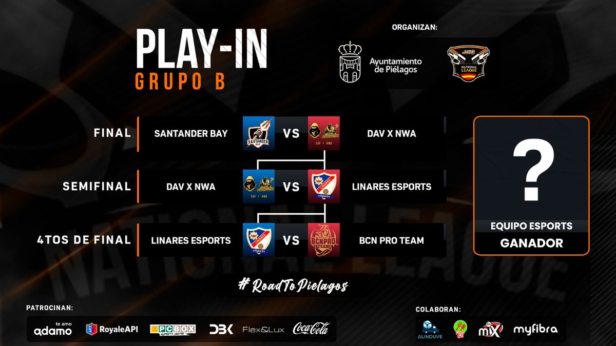 #ClashRoyale | Ya conocemos el rival de <a href="/SantanderBay/">Santander Bay - Mighty Meerkats</a> tras finalizar un partido de infarto 🤯

🏆 #PlayIn | #GrupoB 
⚔️ #Semifinal

#DaVxNwA 3️⃣ 🆚 @LinaresEsports 1️⃣
⭐ MVP: <a href="/callme__wil/">Wil</a>

#RoadToPielagos