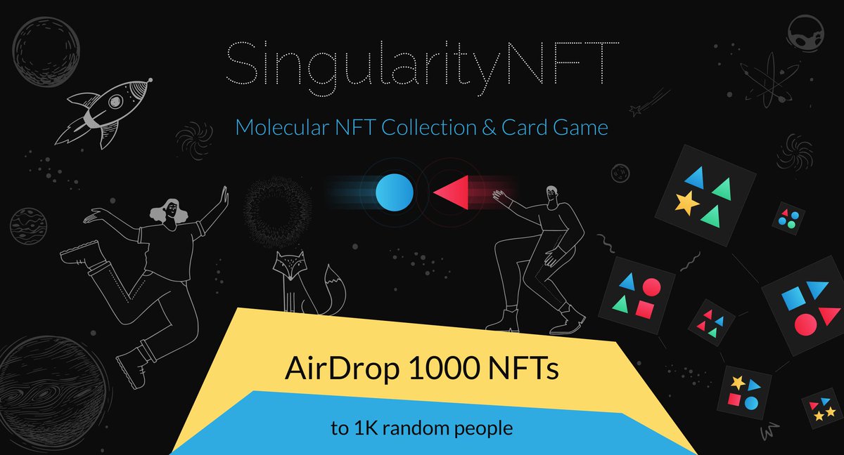 Airdrop BlogSpot (@airdropblgspot) on Twitter photo 🔥 SingularityNFT #Airdrop (Singularity)
⭐️⭐️⭐️⭐️
🎁 Prize Pool: 1,000 NFTs
💰 Reward: 1 NFT each - 1k random
👥 Referral: no
🏆 Winners: 1000 random
🔗 Airdrop Link: singularitynft.xyz/airdrop_1.html
• Follow <a href="/SingularityNFT_/">SingularityNFT.xyz</a>
🌐 About SingularityNFT: Visit – singularitynft.xyz 🔥 SingularityNFT #Airdrop (Singularity)
⭐️⭐️⭐️⭐️
🎁 Prize Pool: 1,000 NFTs
💰 Reward: 1 NFT each - 1k random
👥 Referral: no
🏆 Winners: 1000 random
🔗 Airdrop Link: singularitynft.xyz/airdrop_1.html
• Follow <a href="/SingularityNFT_/">SingularityNFT.xyz</a>
🌐 About SingularityNFT: Visit – singularitynft.xyz