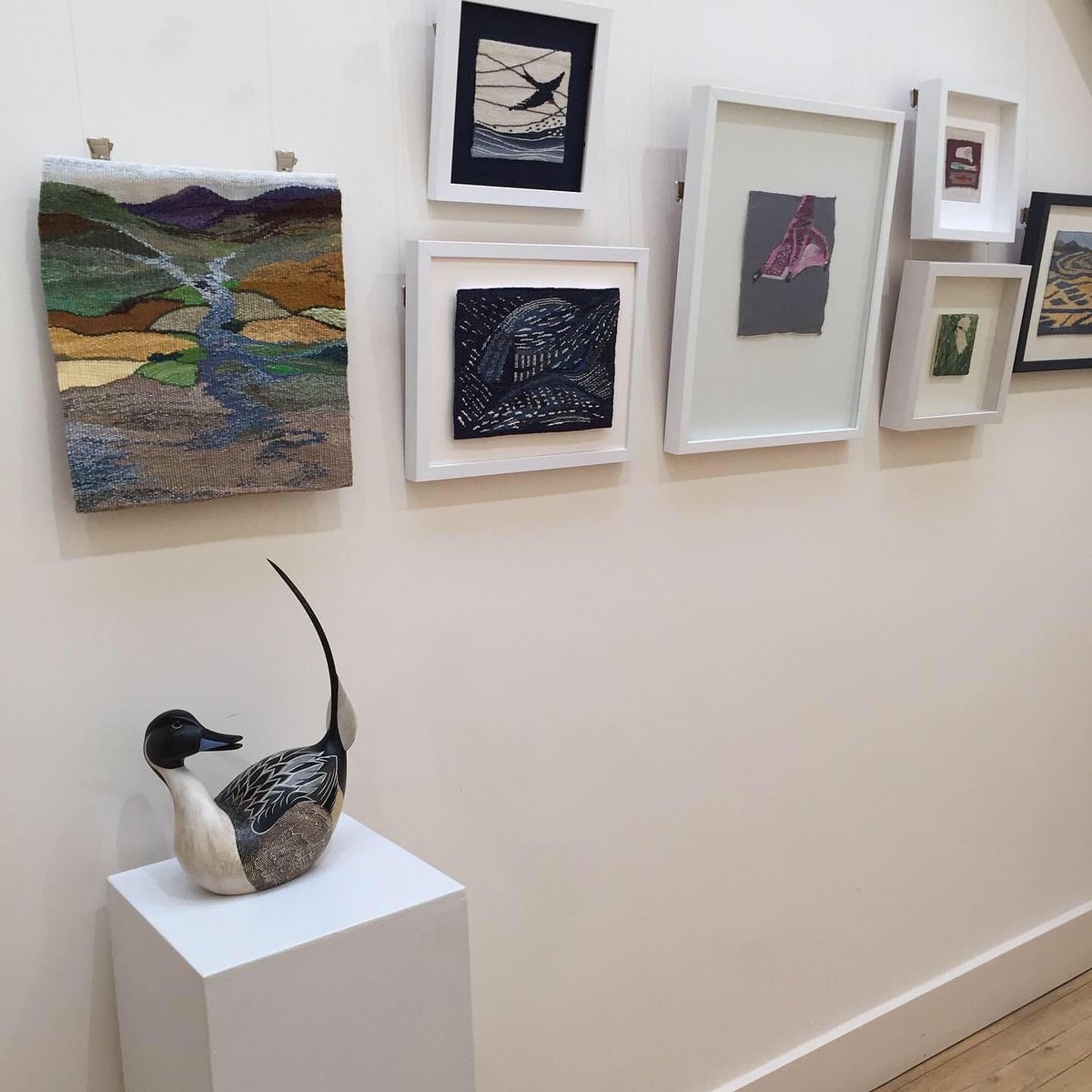 britishtapestry's tweet photo. To The Waters and The Wild 
British Tapestry Group 
13 January - 28 February 2022
Scottish Ornithologists' Club
Waterston House
Aberlady, East Lothian, EH32 0PY
This exhibition of tapestries inspired by the natural world &amp; created by  Scottish members of the Group https://t.co/6uKlcqg1oU