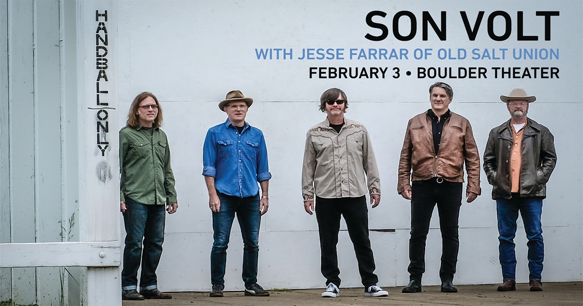 Over the course of their two-decade history, @sonvoltmusic have shaped & defined the alt-country & Americana genre. Now, with the release of their latest record Electro Melodier, the group heads on tour with a stop slated at @BoulderTheater on February 3. do303.com/events/2022/2/…