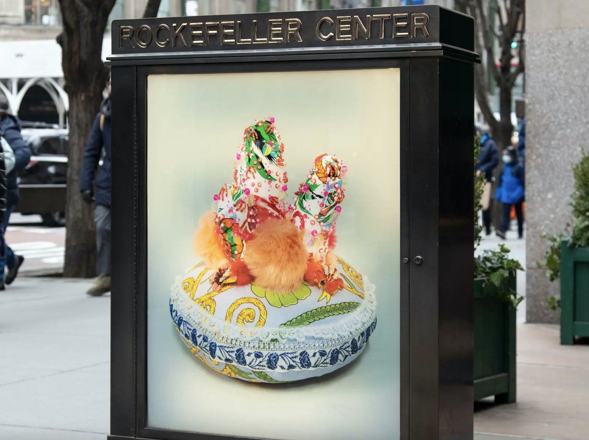 Max Colby’s sculptures and murals have arrived at Rock Center.
bit.ly/3rrR6OB