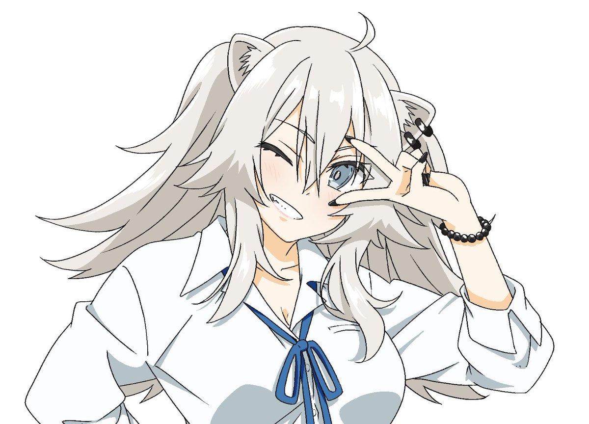 獅白ぼたん 「#ししらーと
みっころね24のアドリブ劇場の時のギャルししろん!!!!!!
ルー」|保村 成(ほむらみのり)のイラスト