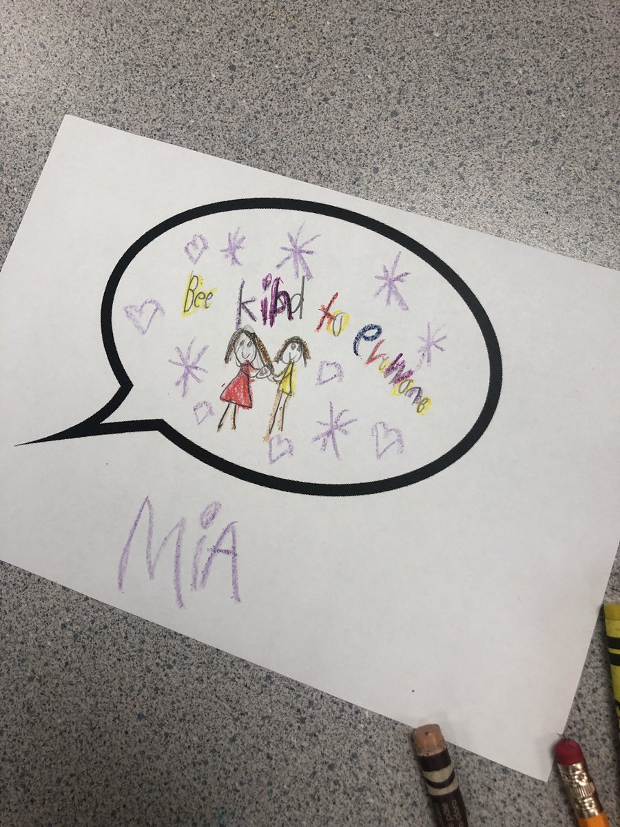 “Be the change” week is happening at ESE! We had so much fun talking about kindness today and making quotes and pictures to encourage others! ❤️#noplaceforhate #KindnessMatters #kidsforpeace <a href="/HumbleISD_ESE/">Eagle Springs Elem</a> #eseSOAR