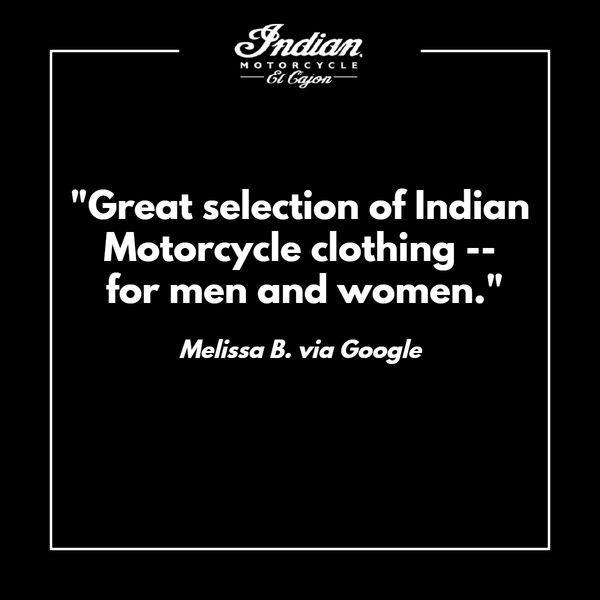 firstamericanec's tweet photo. We've got more than just motorcycles here. Don't forget to upgrade your wardrobe with Indian Motorcycle apparel and accessories too. #IndianMotorcycleOfElCajon #IndianMotorcycle https://t.co/SNyPKacyE7