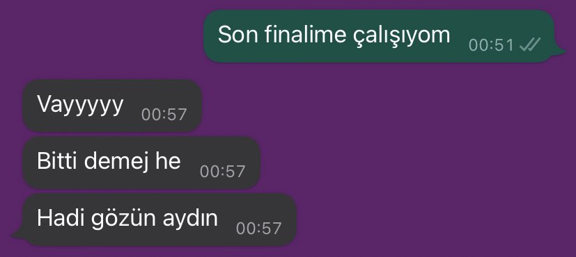 hocalar: biz bitti demeden bitmezzz