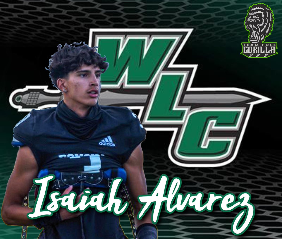 🚨🚨🚨🚨🦍🦍🦍🦍🦍🦍🚨🚨🚨🚨

  🔥🔥🔥🔥OFFER ALERT🔥🔥🔥🔥

Congrats to <a href="/TeamFullGorilla/">Team Full Gorilla</a> 22’ ATH <a href="/zayalvarezz/">Isaiah Alvarez</a> on earning an offer to continue his academic &amp; athletic career <a href="/WLC_Football/">WLC Football</a> bout time LFG🦍🏈💯 #baller #ifyouballyoullgetthecall #skorillas #gorillawarfare #OAGAAG