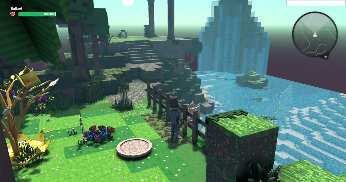 FabledSpiritia's tweet photo. Primeiras criações no @TheSandboxGame , muito longe de onde quero chegar, mas o esforço nunca me abandonou.
Obrigado de coração por compartilhar tanto conhecimento sobre esse mundo com tanta humildade @karollinemac 🙏 https://t.co/VtVrowXPlc
