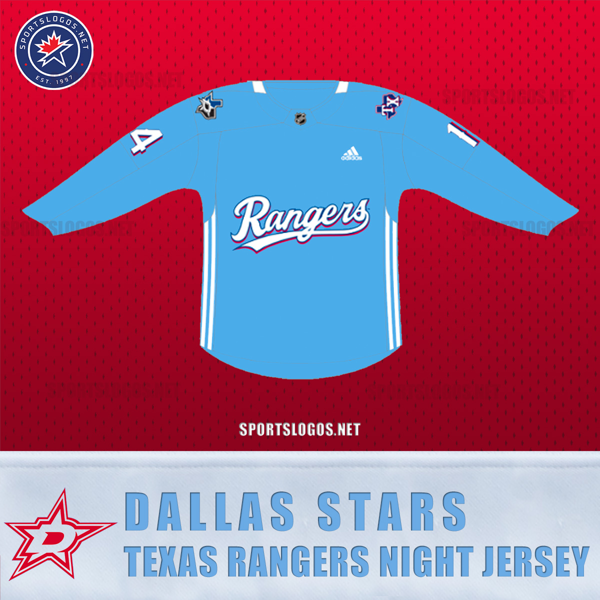 Chris Creamer  SportsLogos.Net on X: The Dallas Stars will wear