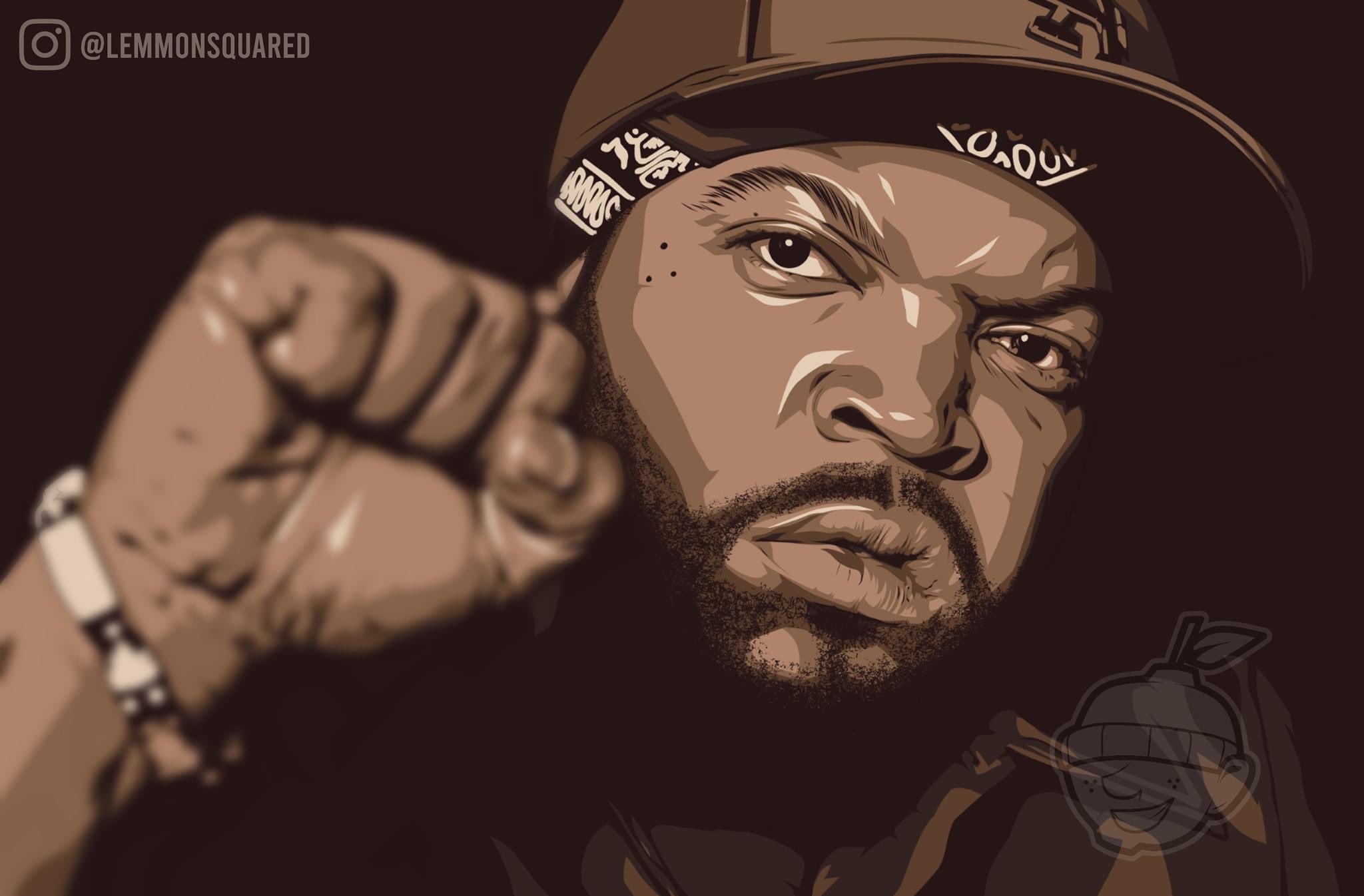 Ice Cube on X: Raider Nation. Art via zachwoolseyartwerx (IG