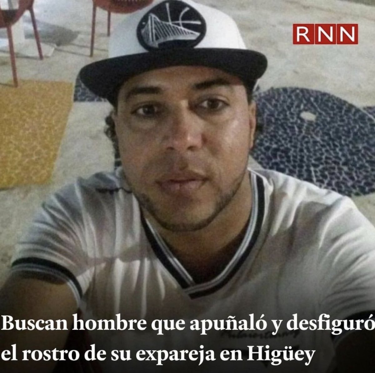 DoctorFarola's tweet photo. Este señor, Yordi Antonio Domínguez… Alegadamente le desfiguró el rostro a su ex por no querer volver con el! Está prófugo y armado. Esto sucedió en Higüey y se está pidiendo que compartan la noticia para dar con su paradero. RT, anda en una Jeep Cherokee Blanca. RT https://t.co/l9tiqwWK9z