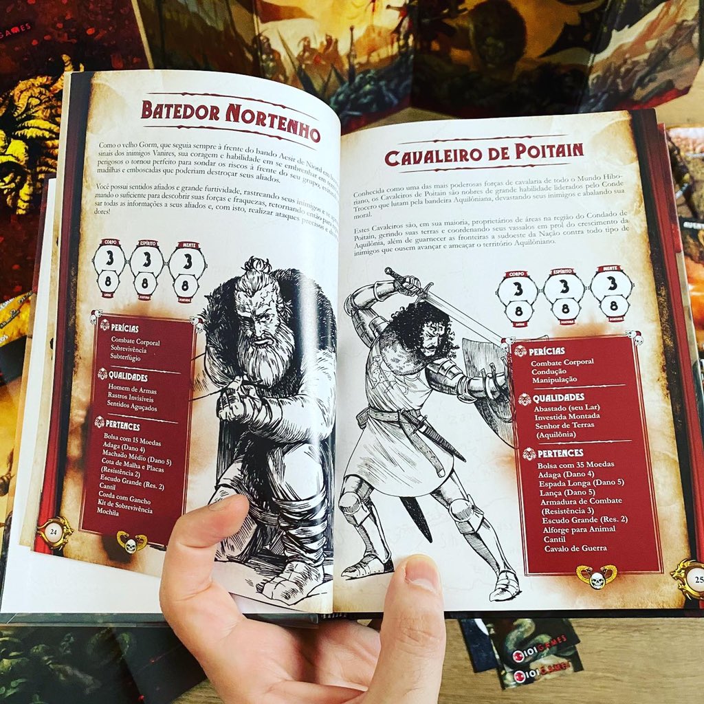 diogo_oldskull's tweet photo. It uses a simple 2d10 + Mod system, very flexible mechanics, some narrative elements and a robust #SoloRPG support! Look at the dice! The #ClothMap! Itโs fantastic. #GameOfTheYear! https://t.co/wmFWXRnHsS