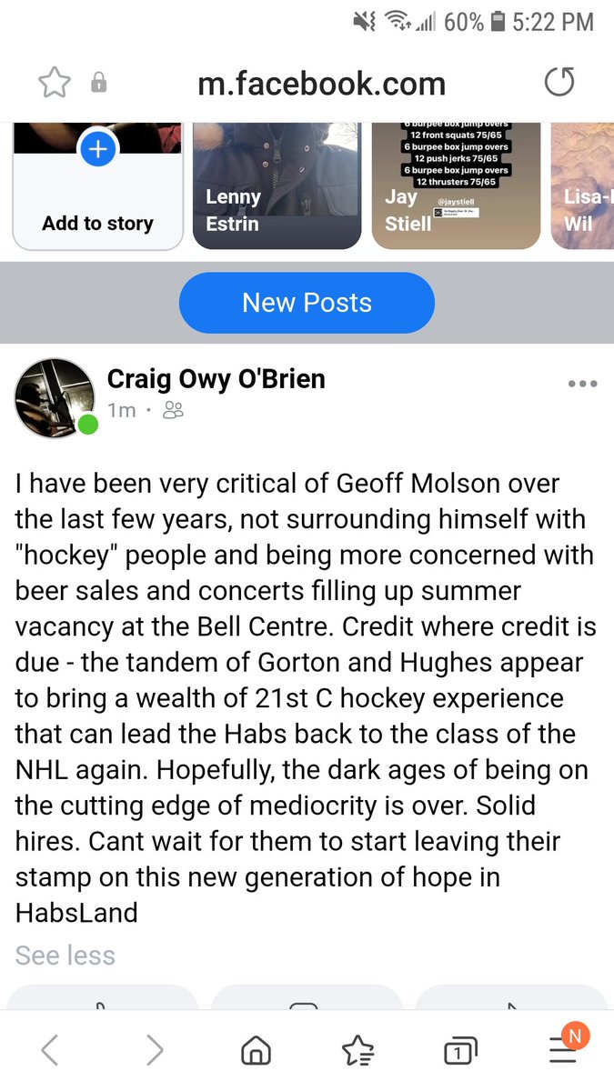 O11Owy's tweet photo. Habs have finally entered the 21st C. No more Draconian way of doing things. https://t.co/cKES8qaJPQ