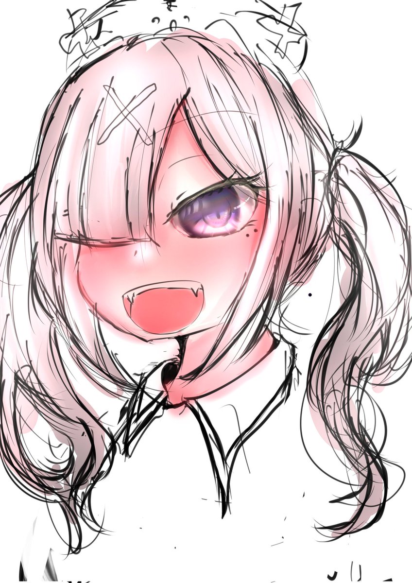 過去のイラストと現在のイラストを見比べることで画力を云々かんぬん
(左は完成させるのに2〜3日掛かったけど
右の昨日描いたヤツは40分くらいだったんだよな‥‥‥‥) 