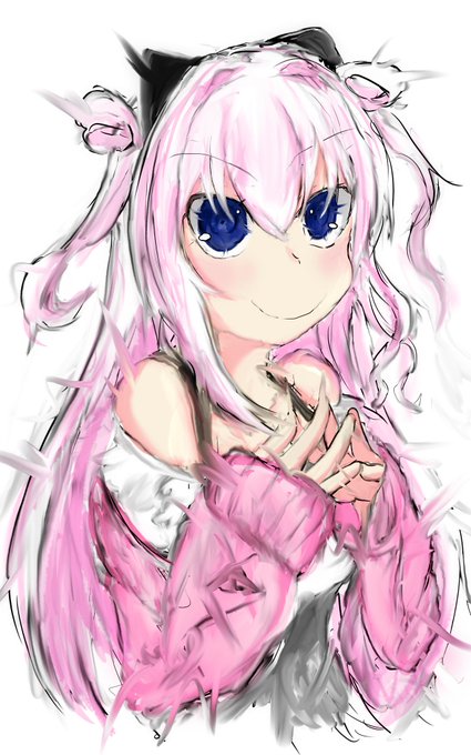 過去のイラストと現在のイラストを見比べることで画力を云々かんぬん
(左は完成させるのに2〜3日掛かったけど
右の昨日描いたヤツは40分くらいだったんだよな‥‥‥‥) 