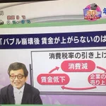 森永卓郎氏曰く、賃金が上がらないのは消費税のせいだと指摘!