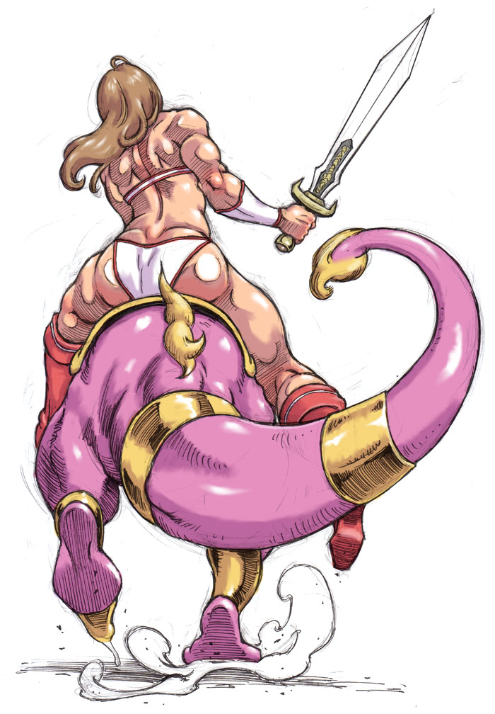 いつも同じような画像ばかりでごめんなさい。
おはよう過去イラスト。
女戦士いろいろ。 