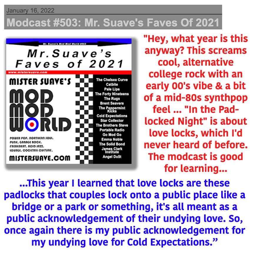 Thanks Mr Suave, tune in folks, podcast link below! #mrsuavesmodmodworld #mrsuave #janglepop #newindierock mistersuave.com/2022/01/modcas…