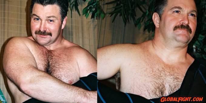 Moustache Musclebear from https://t.co/uDvNgxouOP galleries  --  #musclebear #moustache #stache #daddy