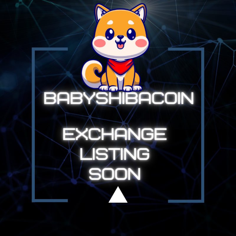 ￼￼📣📣 Exchange listing  📣📣￼￼

Baby Shiba Coin almost finalized a CEX deal on day 2 already! There will be staking on the CEX aswell! 🔥🔥

Pairs: 
BABYSHIBA/USDT 
BABYSHIBA/ETH

dextools.io/app/ether/pair……

t.me/BabyShibaCoinio

#BabyDoge #BabyShibaCoin #shiba