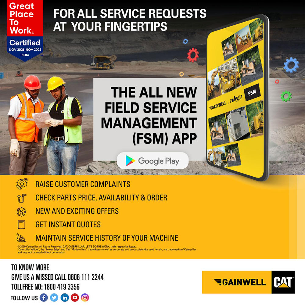 gainwellcat's tweet image. The All New FSM App: For all service requests at your fingertips.
Visit bit.ly/33a97o0 from  your mobile to download FSM or call us on toll free no. 18004193356 to know more.
#GainwellCAT #FSMApp #EServe #GainwellCustomerApp #FieldServiceManagementApp