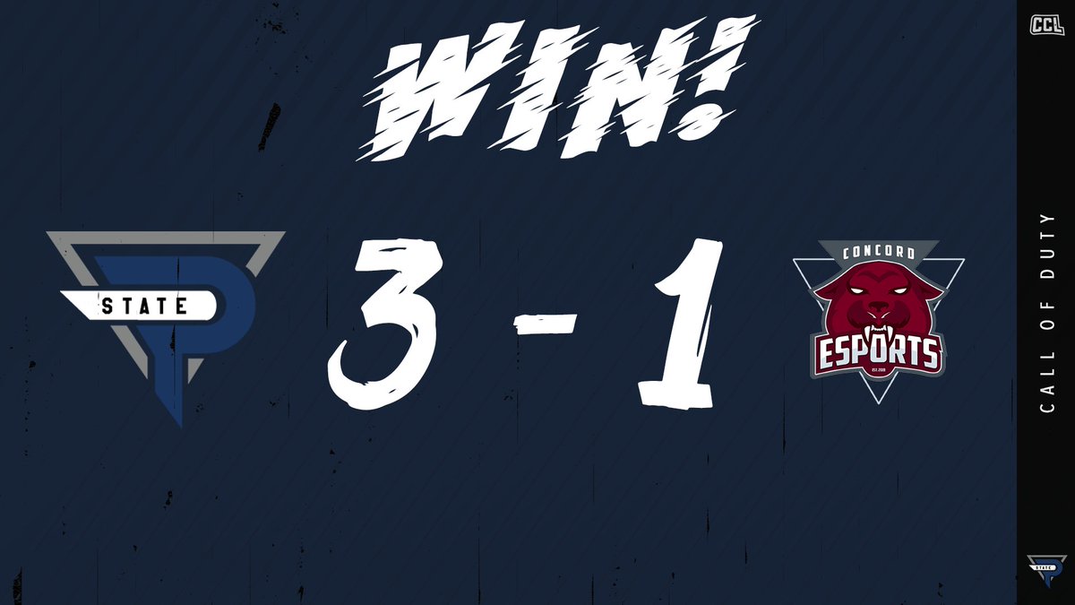 We win our season opener against <a href="/EsportsConcord/">Concord Esports</a> 
3-1! 

All W's. 
#WorkHardPlayHard